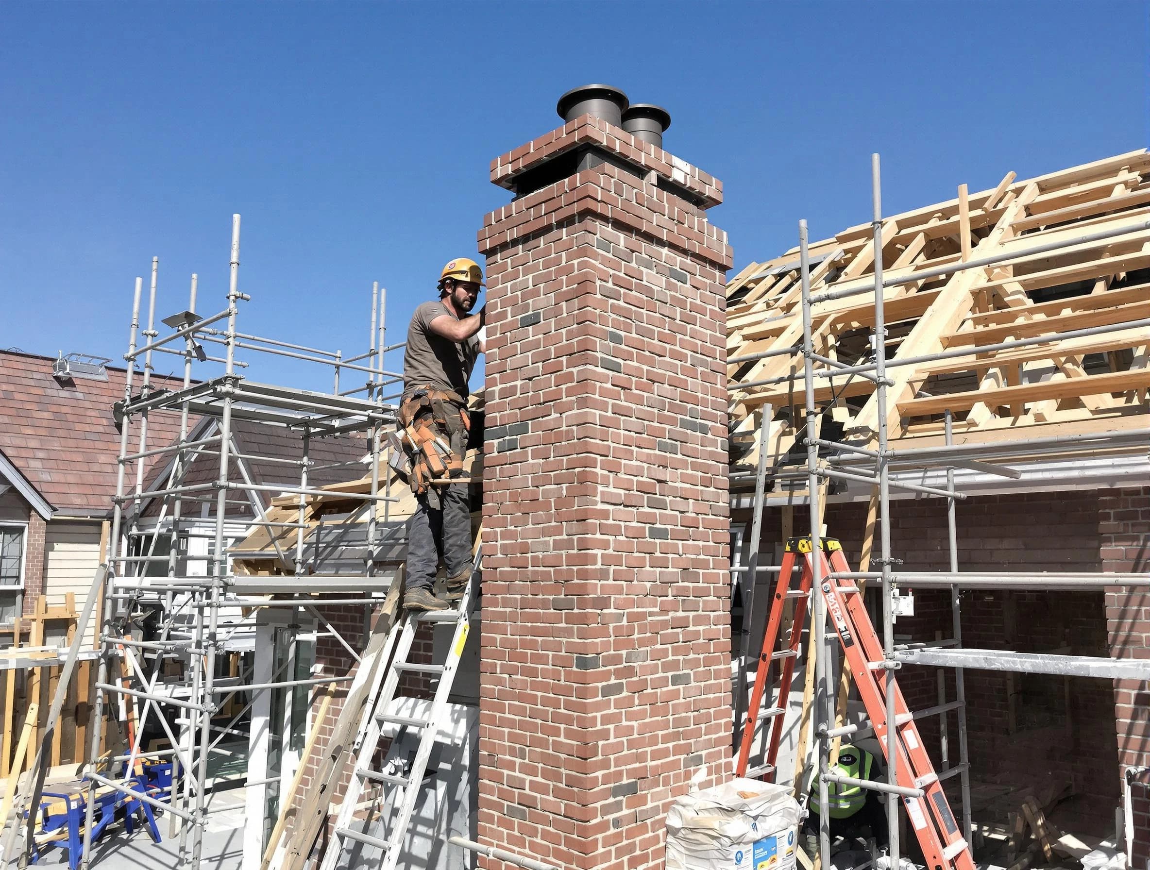 New chimney installation completed by Greensburg Chimney Sweep in Greensburg, PA