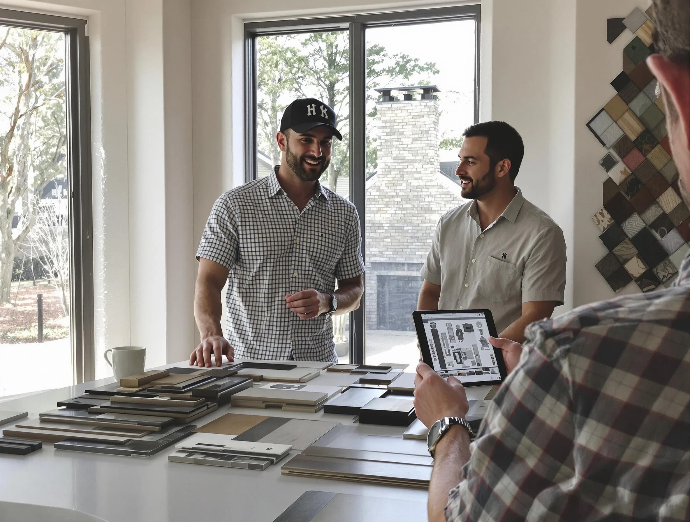 Greensburg Chimney Sweep remodeling a chimney and fireplace in Greensburg, PA
