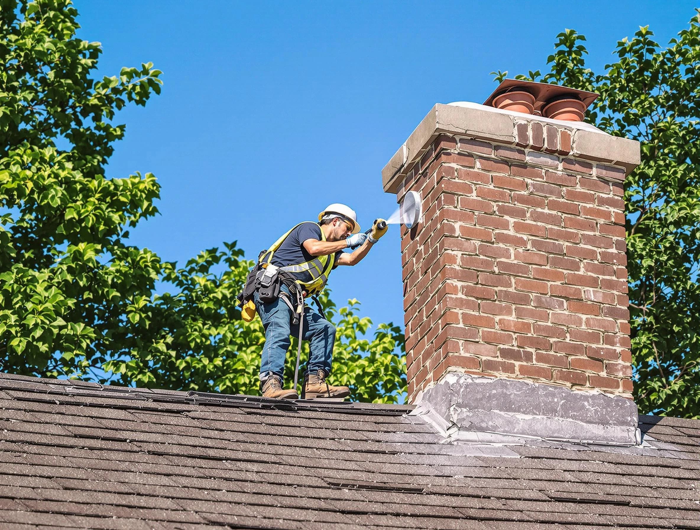 Greensburg Chimney Sweep performing an inspection with advanced tools in Greensburg, PA