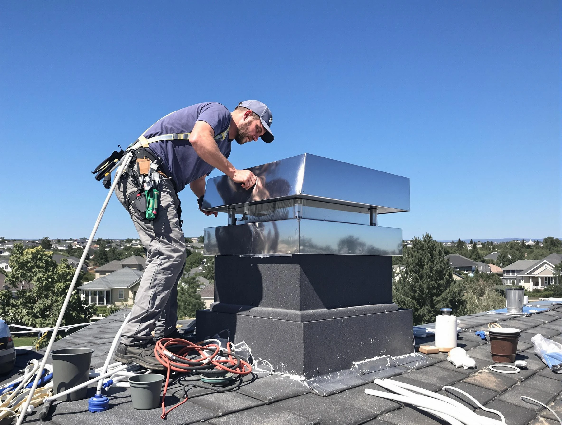 Chimney Cap Services in Greensburg