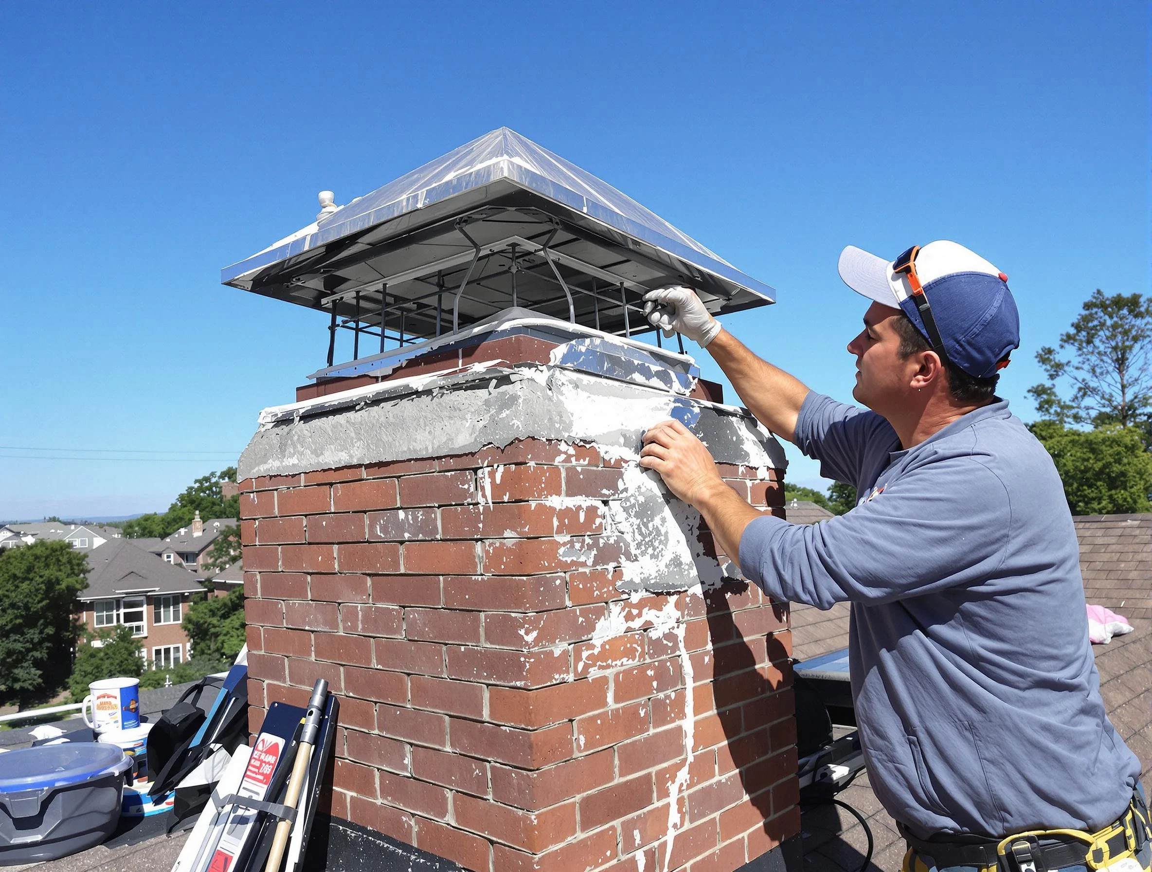 Chimney Crown Services in Greensburg