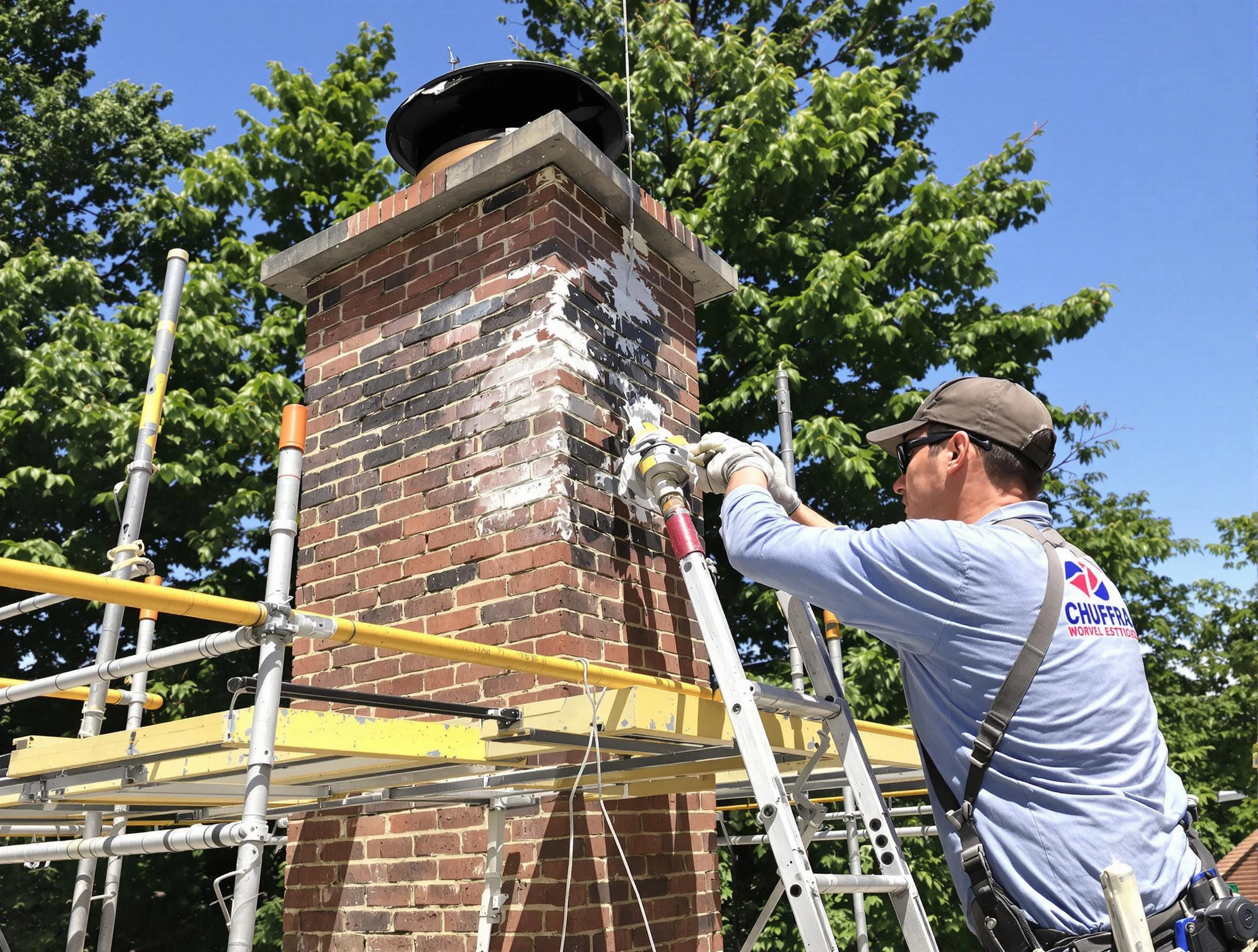 Structural chimney repair by Greensburg Chimney Sweep in Greensburg, PA