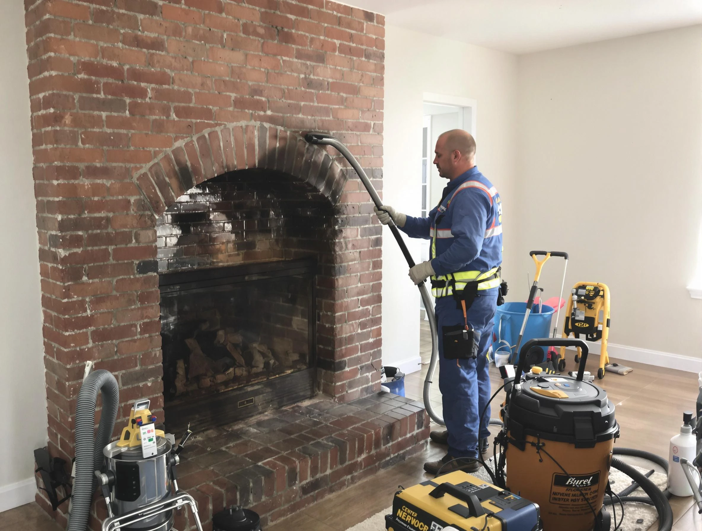 Greensburg Chimney Sweep expert performing detailed chimney sweep in Greensburg, PA