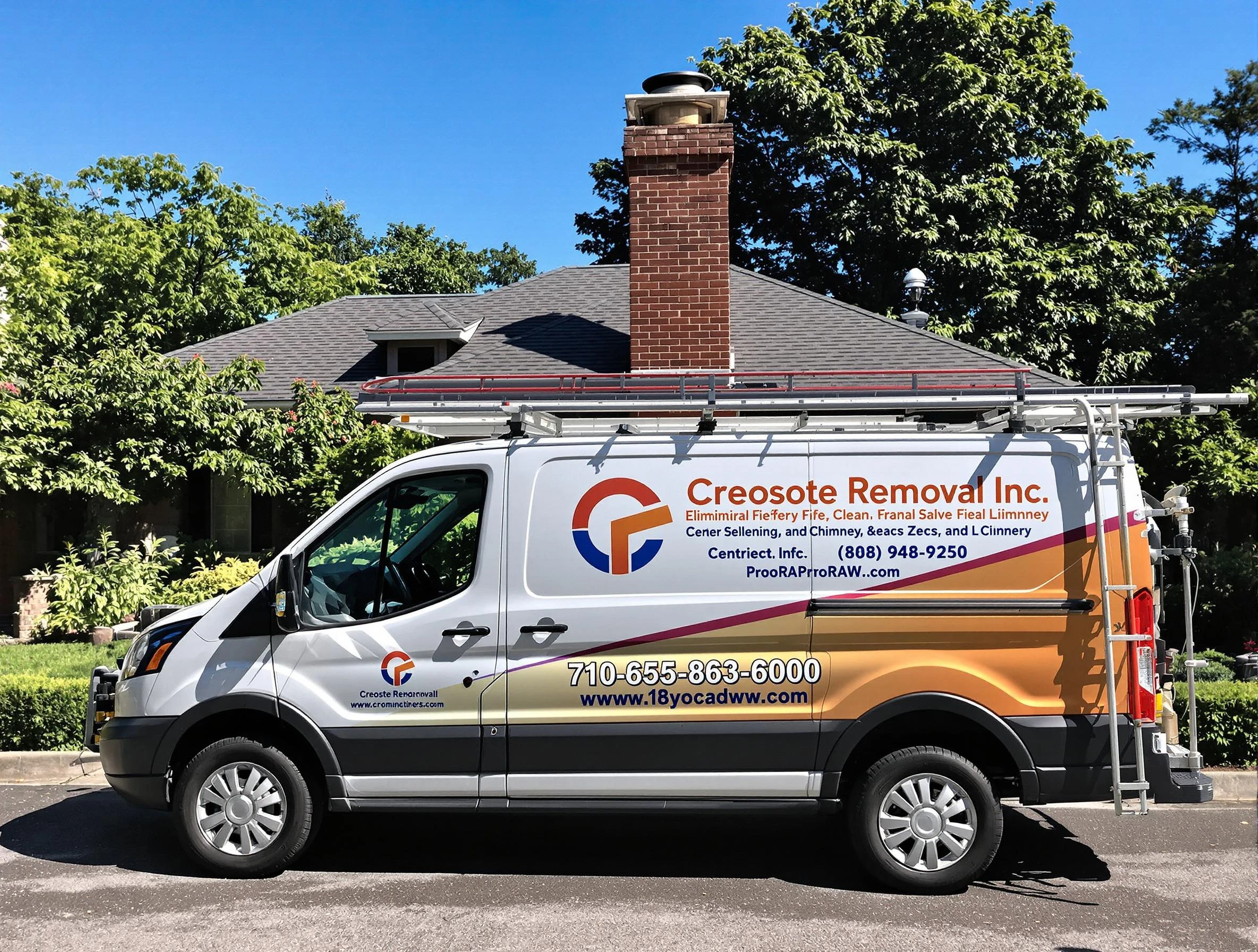 Greensburg Chimney Sweep technician removing creosote safely in Greensburg, PA